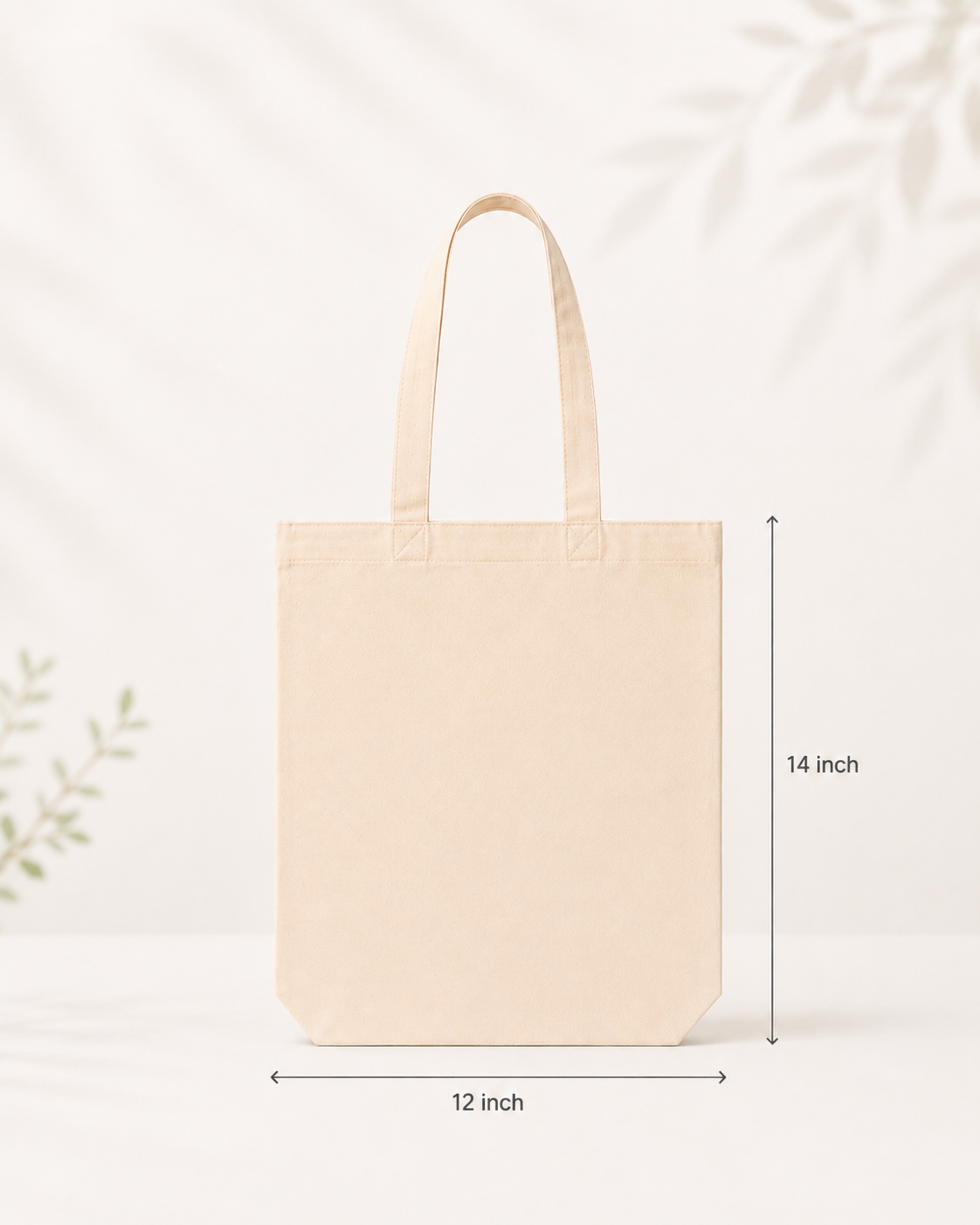 Cotton Canvas bag 12x14