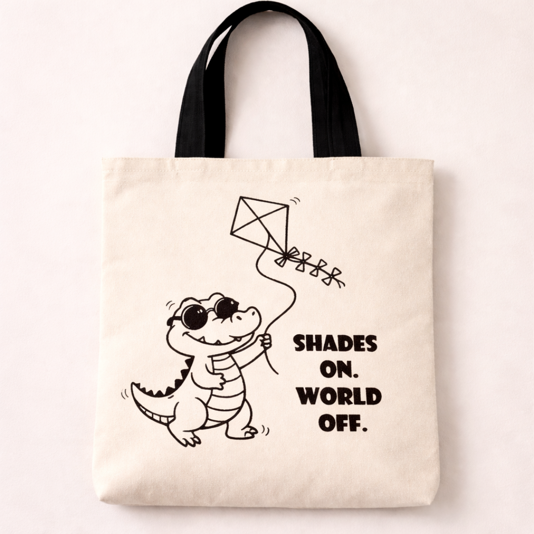 crocodile tote bag