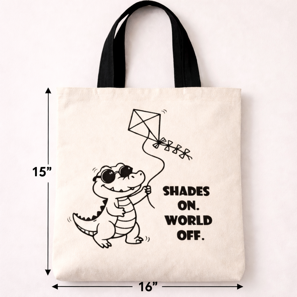 crocodile tote bag - Image 3